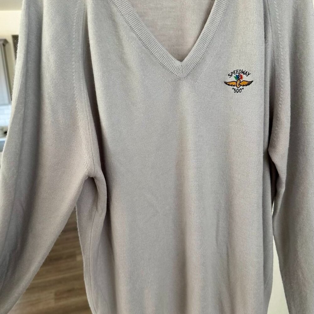 Vintage Pickering Sweater XXL | Speedway 500 Embroidered | Made in USA | V-Neck
